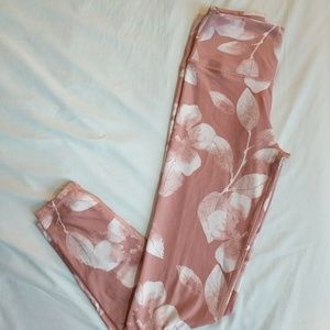 Aerie Move leggings with ruched mesh detail